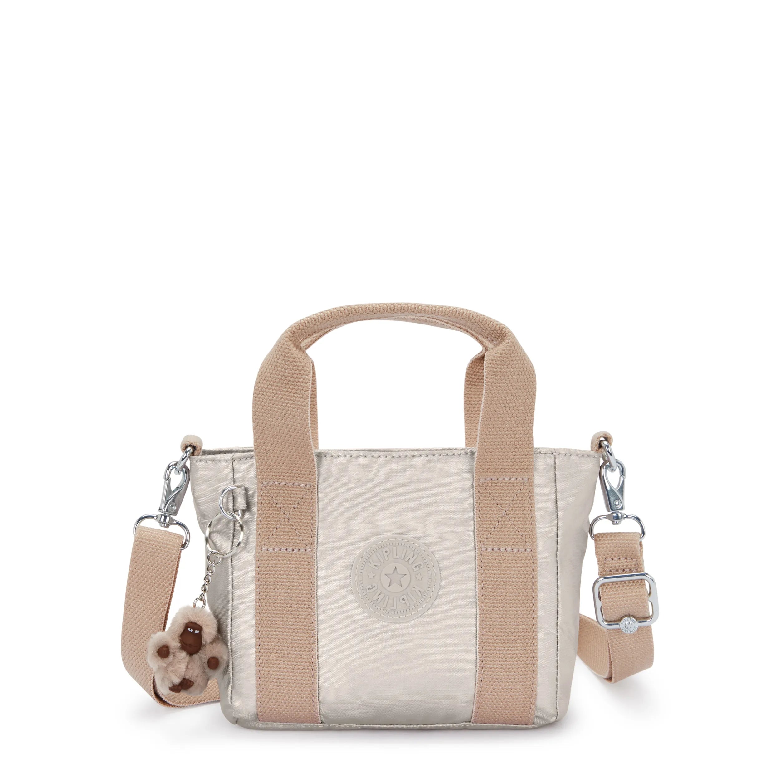 Kipling Jayla Mini Metallic Tote Bag